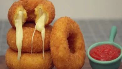 Onion Rings recheadas