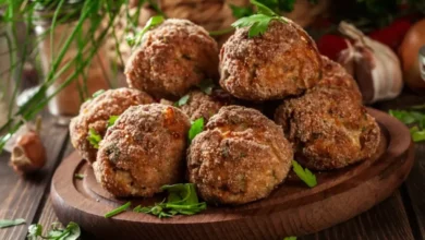 Receita de bolinho de carne moída