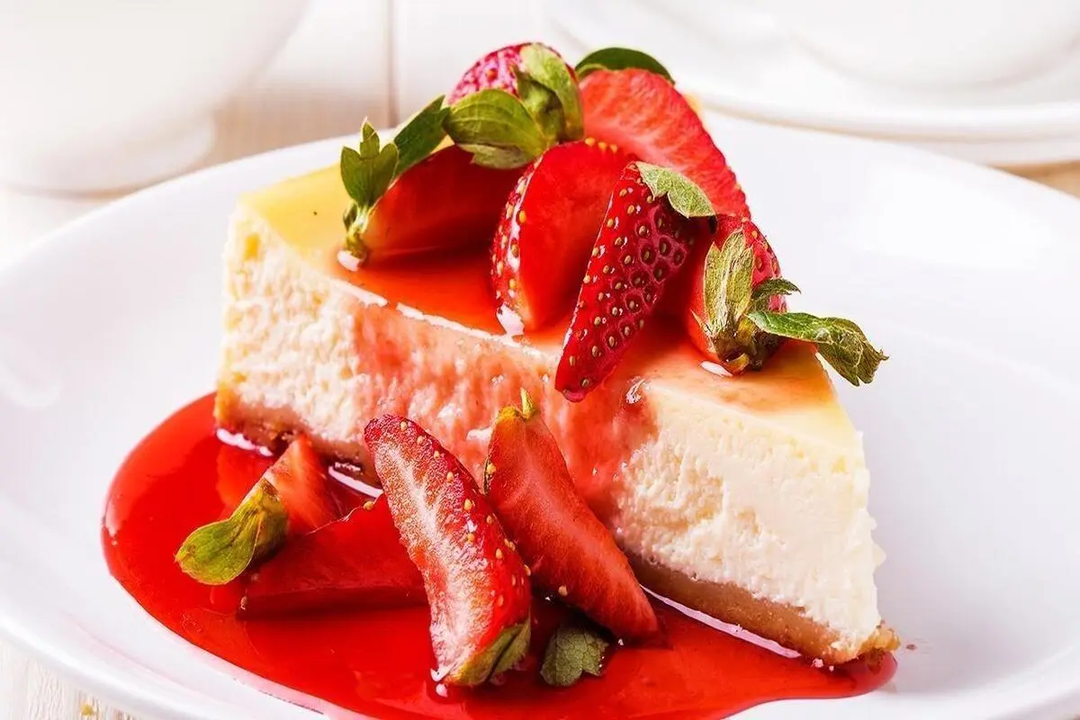 Receita de Cheesecake de Morango