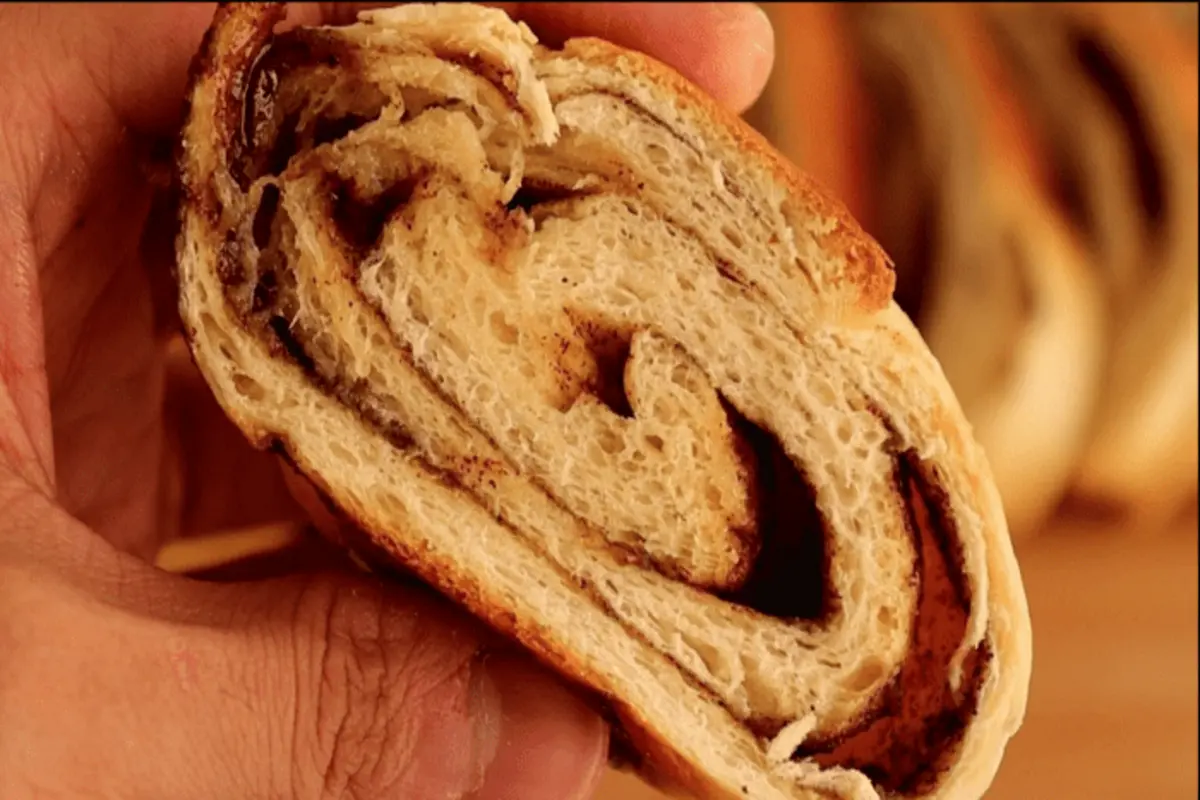 Receita de Pão de Canela