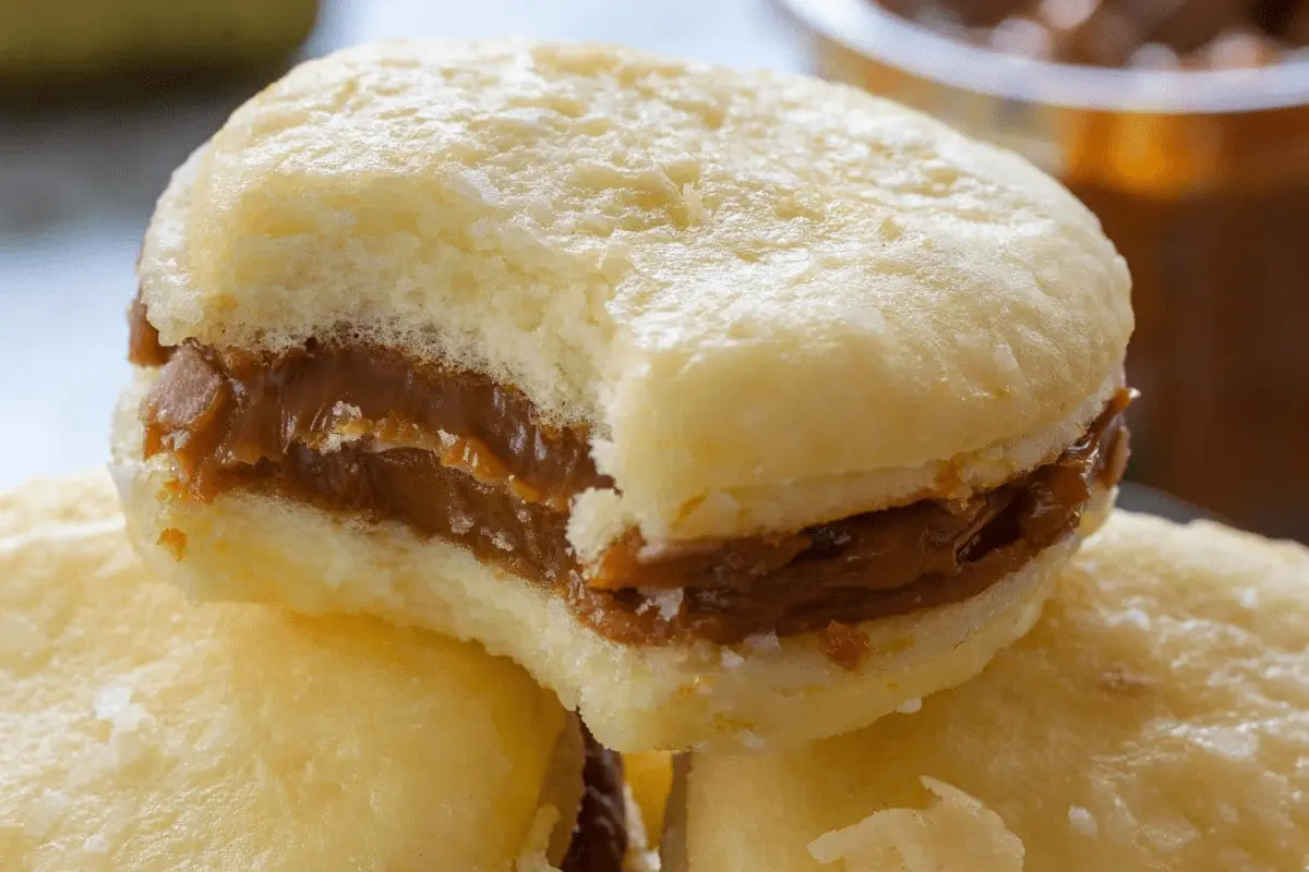 Receita de Bem casados com doce de leite