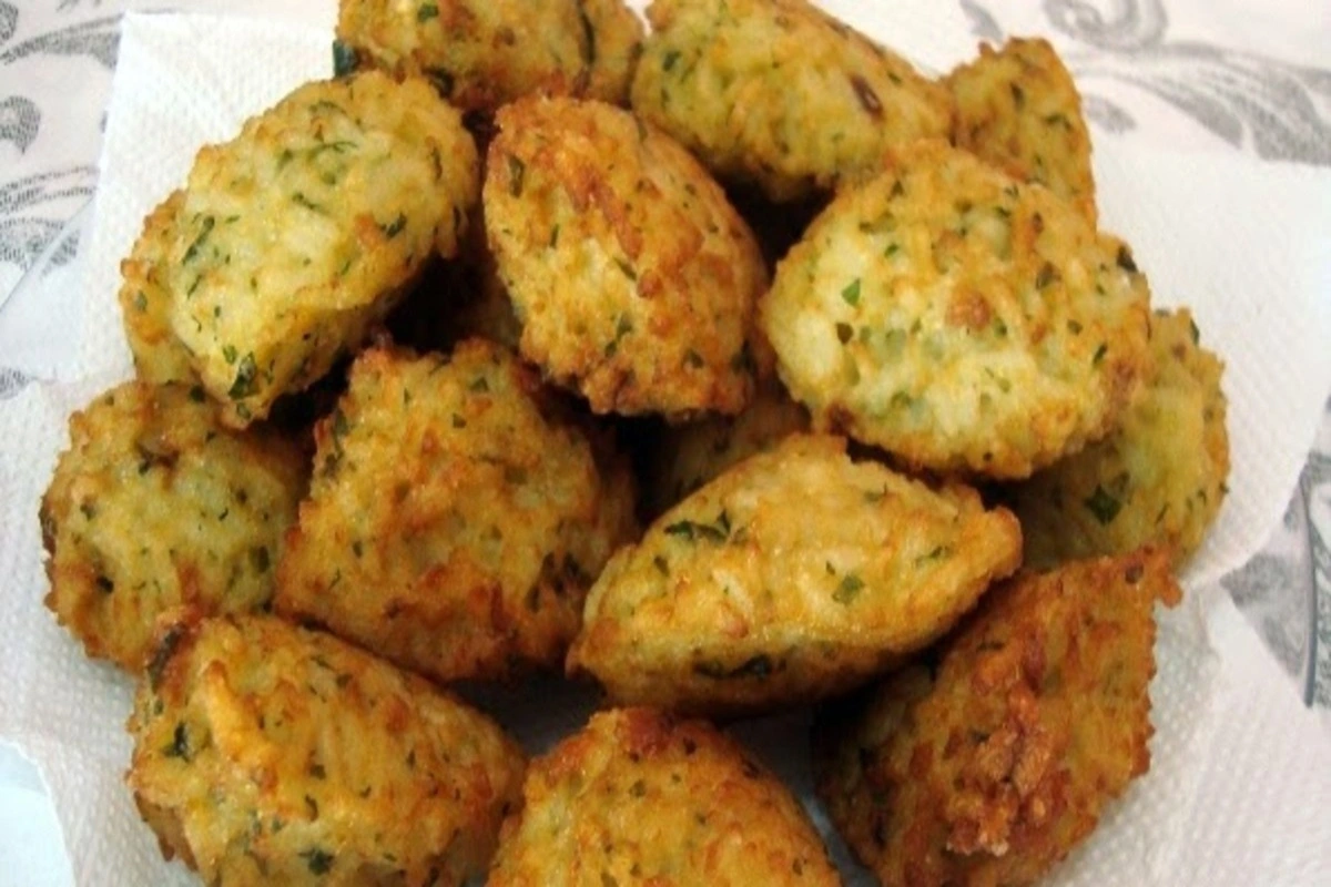 Receita de Bolinho de Arroz na Air fryer